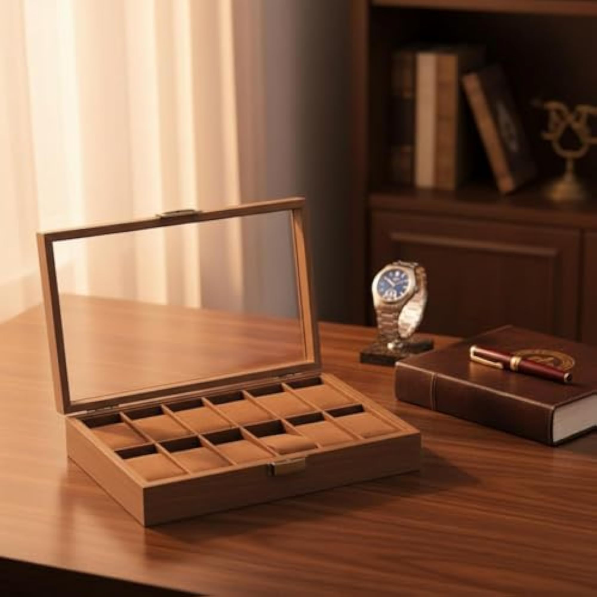 Gift Packaging Wooden Watch Box, Dust Protection
